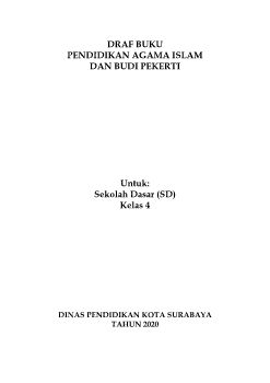 Buku PAI SD Kelas 4 (6-8) (Tugas Lanjutan)
