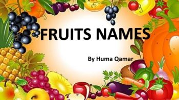 FRUIT NAMES