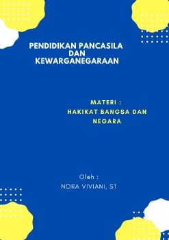 Materi Hakikat Bangsa Dan Negara
