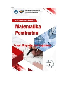 FUNGSI EKSPONEN DAN FUNGSI LOGARITMA