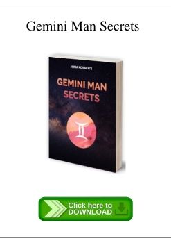 Gemini Man Secrets PDF Download Free