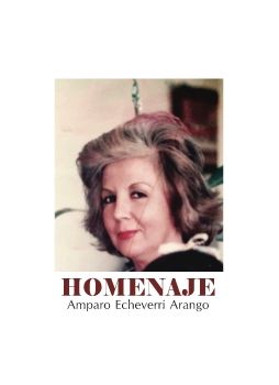 homenaje Amparo Echeverri