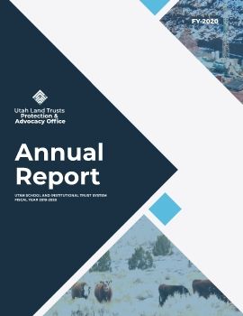 FY 20 Annual Report: Land Trusts Protection & Advocacy Office 