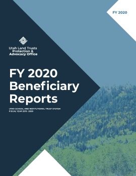 FY20 Annual Report Land Trusts Protection Advocacy Office_ Beneficiary Reports