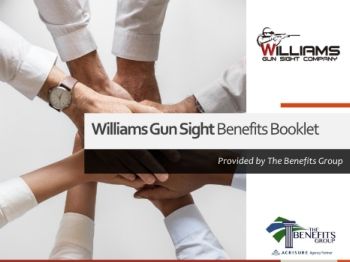 Williams Gun Sight Benefits Booklet