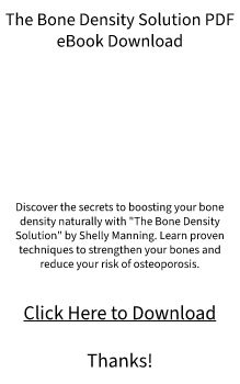 PDF eBook Download - The Bone Density Solution by Shelly Manning (Free Preview Available)???