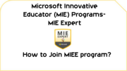 Join MIEE PROGRAM 2020