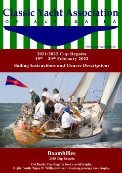 2021/2022 Cup Regatta Sailing Instructions and Course Descriptions Jan 22 A4 Issue 2