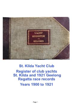 RMYS Archives St.KYC Register1921