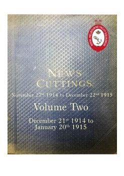 Port Phillip Yachtring history 27th Nov 1914  to 15 Dec 1915 Volume Two 27 Nov 1914 to 20th Jan 1915