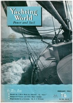 Yachting World (UK) Power and Sail February 1945