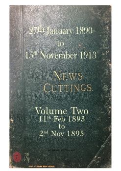 RMYS Newspaper clipping 27 Jan 1889 to 15 Nov 1913 Vol 2 15 Aug