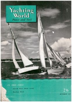 Yachting Monthly (UK) Sail and Power October 1952 