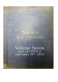 Port Phillip Yachting History Nov 27 1914 to Dec 22 1915 Volume Seven 9th June1915 to 7th July 1915