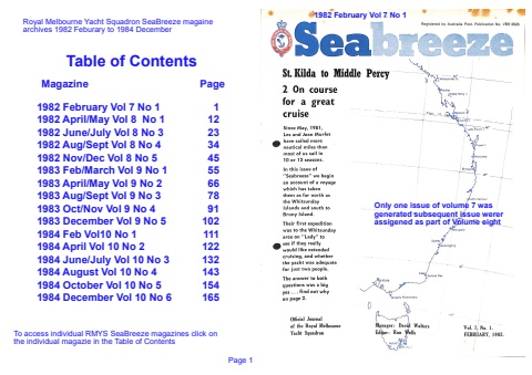 rmys seabreeze archives 1982 feb to 1984 december