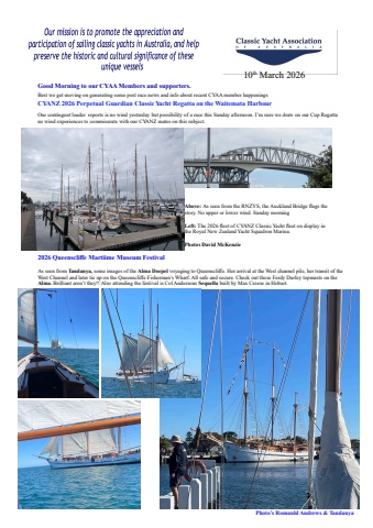 CYAA 2026 Summer Series on Port Phillip race 9 and 10 post race notes and news