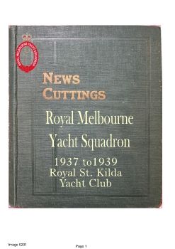 RMYS Archive Newspaper Clippings 1937 to 1939 Export