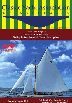 2022 Cup Regatta Sailing Instructions 12th Sept 2022