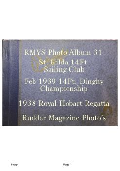 RMYS Photo Album 31 6th Jan