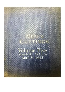 Port Phillip Yachting History Nov 27th 1914 to Dec 22 1915 Volume Five 8th March 1915 1915 to 24th April 1915