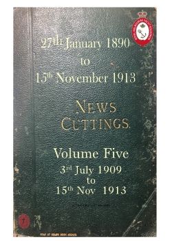 RMYS Newspaper clippings 27 Jan 1889  to 15 Nov 1913 Vol 5 15 Aug