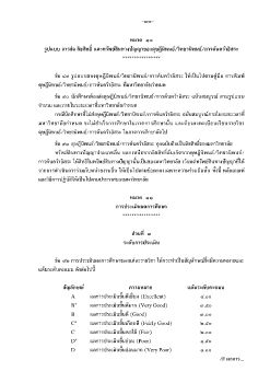 หมวดที่ 11 การประเมินผลการศึกษา