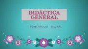 PORTAFOLIO DIDACTICA GENERAL