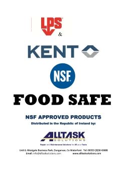 LPS & KENT - NSF FOOD SAFE PRODUCT RANGES - All Task Solutions 2019