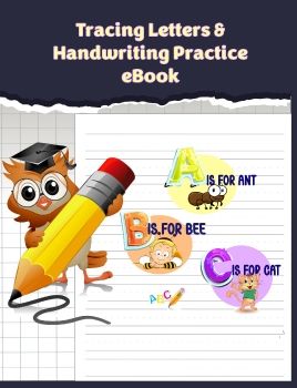 Letter Tracing & Handwriting Practice Book