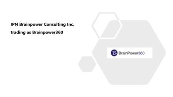 IPN Brainpower Consulting Inc. trading as Brainpower360 