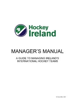 Managers Manual (V1)