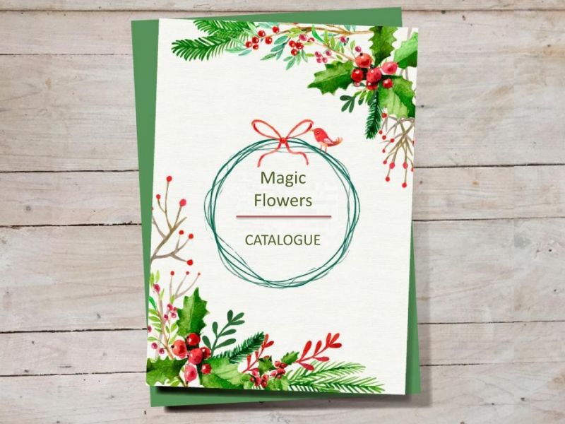 Magic Flowers - Christmas Catalogue