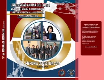 REVISTA UAC-VRIN-DGI EDICIÓN N°01- 2019