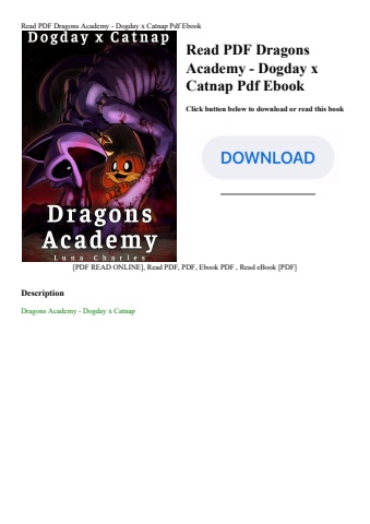 read pdf dragons academy - dogday x catnap pdf ebook