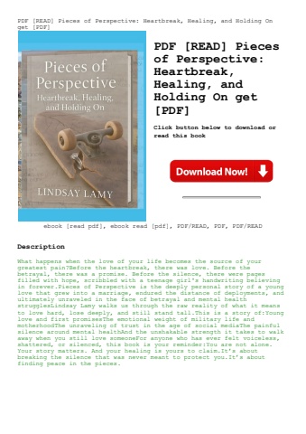 pdf [read] pieces of perspective heartbreak  healing  and holding on get [pdf]