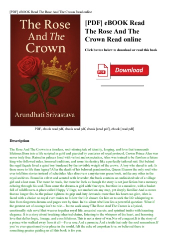 [pdf] ebook read the rose and the crown read online