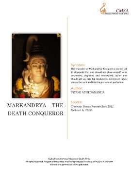 markandeya – The death conqueror