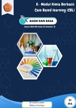 e-modul berbasis CBL materi asam basa