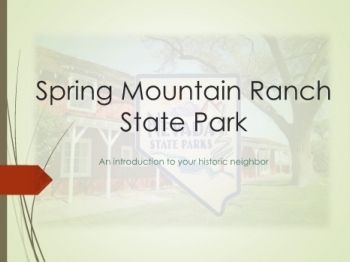 Spring Mountain Ranch State Park History