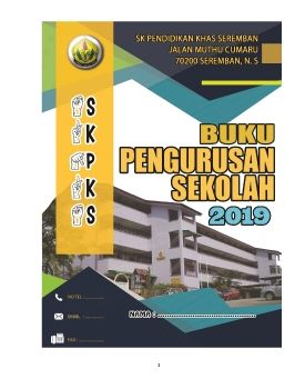 PANDUAN DAN TAKWIM SEKOLAH    2013