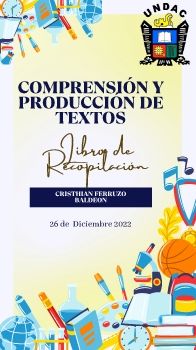 Libro de recopilación comprension y producción de textos_ Cristhian Ferruzo Baldeon_ UNDAC