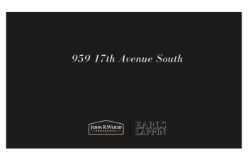 959 17th Avenue South Spec Home Presentation