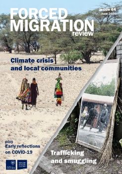 FMR64_Trafficking and smuggling & Climate crisis and local communities_2020_web