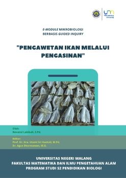 E-MODULE MIKROBIOLOGI BERBASIS GUIDED INQUIRY TENTANG PENGAWETAN IKAN MELALUI PENGASINAN