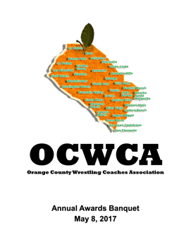 2016-17 OCWCA All County Awards