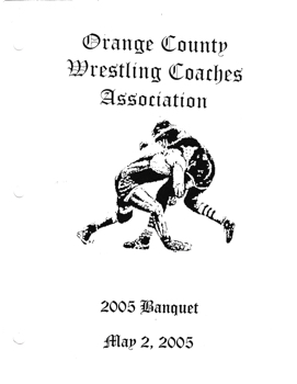 2004-05 OCWCA All County Awards