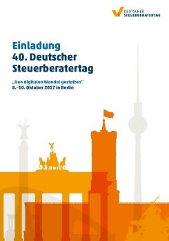 Einladungsheft Steuerberatertag 2017