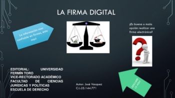 Firmas digitales