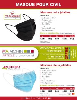 P.A. Morin_Promo-8.5x11_Masque-jetable-noir