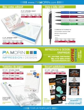 Impressions-P.A-Morin_Promo_mensuelle_fevrier_2022_imprimerie